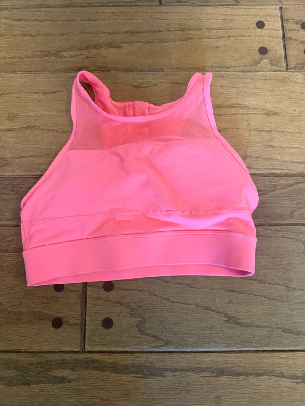 ZYIA Hot Pink High Neck Sports Bra
